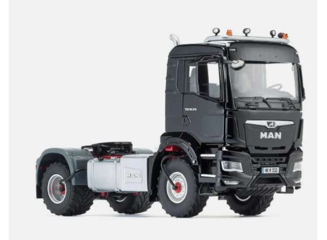 MAN TGS 18.510 4x4 BL, black