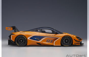 McLAREN 720S GT3 Presentation Car #03, orange