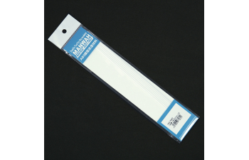 Пластиковый профиль уголок 2*2*250мм, 6 шт