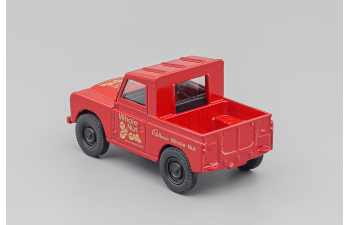 LAND ROVER Series 2 88in Truck Cab "Cadbury's Whole Nut", red