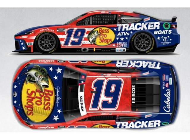 Toyota Camry #19 Chase Briscoe *Bass Pro Shops Salutes* various 2025