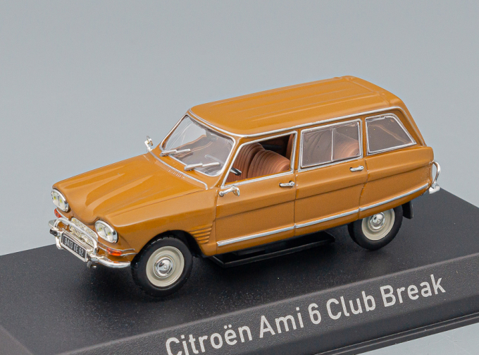 CITROËN Ami 6 Club Break 1968, dark gold