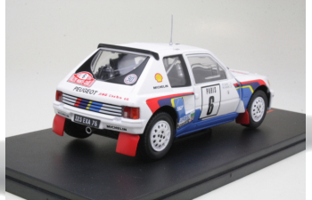 PEUGEOT 205 Turbo 16 #6 "Peugeot Talbot Sport" Salonen/Harjanne 3 место Rally Monte Carlo Чемпион мира (1985)