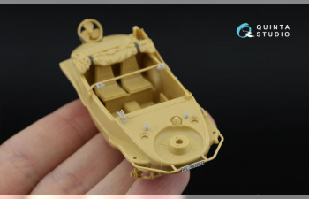 3D Декаль интерьера кабины Schwimmwagen type 166 (Tamiya) (с 3D-печатными деталями)