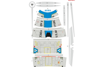 Сборная модель F-84F "Thunderstreak"