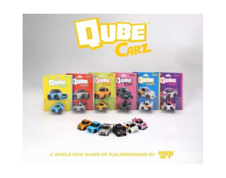 Набор из 6 моделей NISSAN Qube (2025)