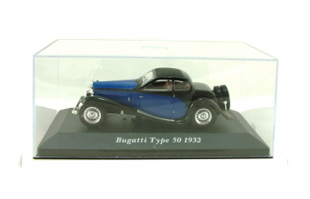 BUGATTI Type 50 Profile (1932), blue / black