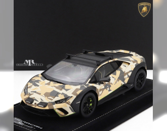 LAMBORGHINI Huracan Sterrato (2022) - Con Vetrina - With Showcase, Sabbia - Sand Camouflage