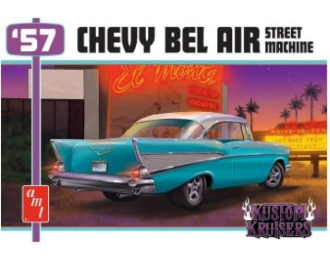 Сборная модель Chevrolet Bel Air Street Machine, plastic modelkit 1957