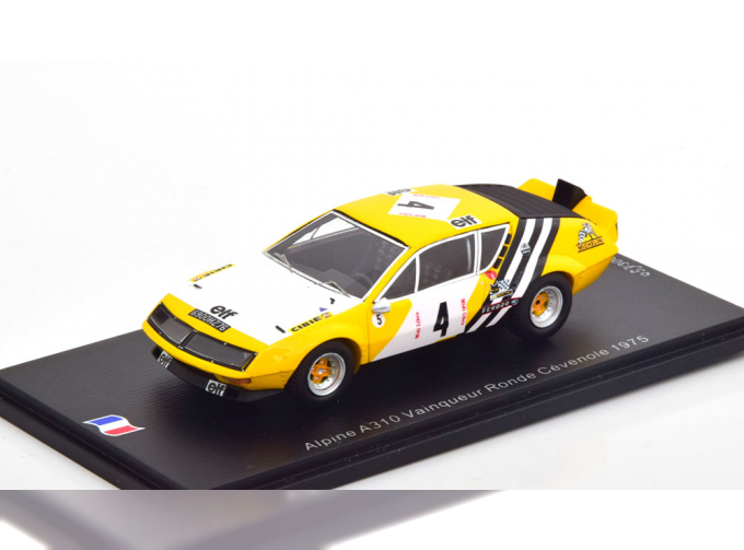 RENAULT Alpine A310 N°4 Vainqueur Ronde Cévenole -Jean-Luc Thérier (1975)