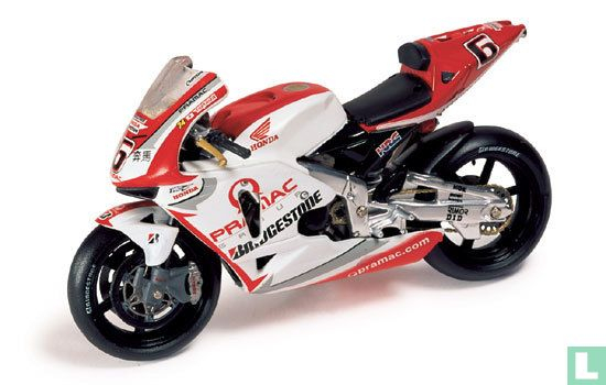 HONDA RC211V #6 M.Tamada (2003), white / red