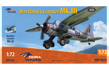 Сборная модель Westland Lysander Mk III