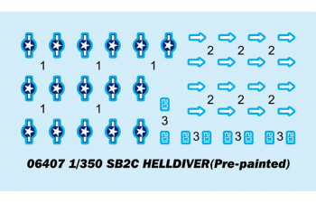Сборная модель SB2C HELLDIVER (Pre-painted)