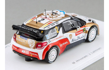 CITROEN DS3 WRC 2 - 4th Rallye de Monte Carlo 2013 M. Hirvonen – J. Lehtinen, red