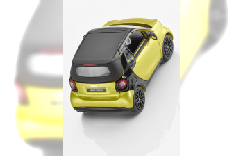 SMART ForTwo Cabriolet A453 (2016), black to yellow / black