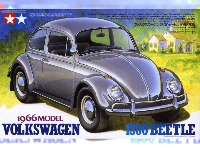 Сборная модель VOLKSWAGEN 1300 Beetle