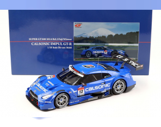 NISSAN GT-R #12 Yasuda/Poliveira Победитель Fuji GT500 (2014), синий