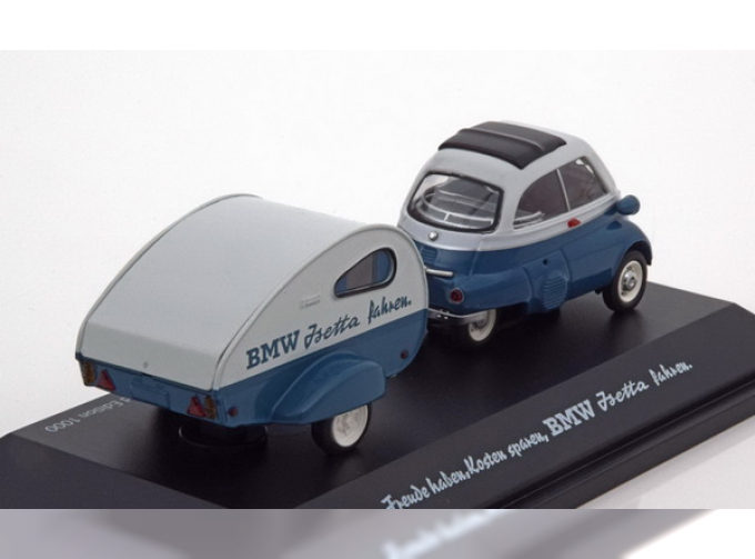 BMW Isetta с прицепом-дачей "60 years" 1955-2015