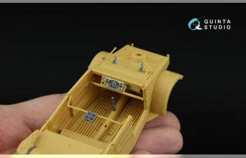 3D Декаль интерьера кабины Kubelwagen Type 82 (Hero) (с 3D-печатными деталями)