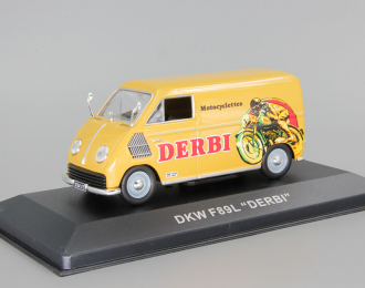 DKW F89L фургон "Derbi", yellow