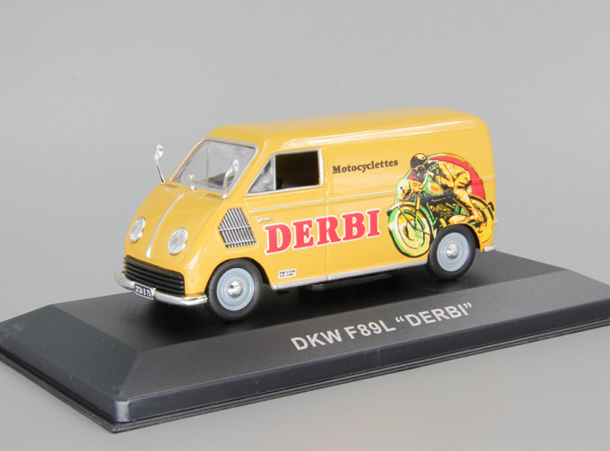 DKW F89L фургон "Derbi", yellow