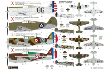 Сборная модель Curtiss P-36A/C/H-75A "Hawk"