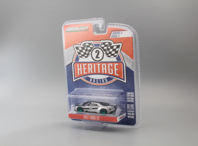 FORD GT 2017 #7 Tribute Ford GT40 MkII 1966 (Greenlight!)