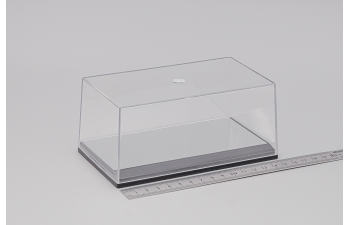 Бокс черный подиум зеркальное покрытие (155 х 90 х 70 мм)