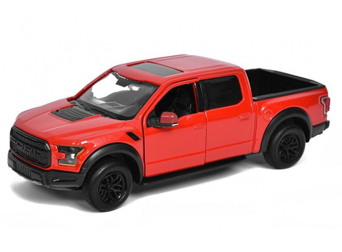 FORD F-150 Raptor Pick-up (2017), red