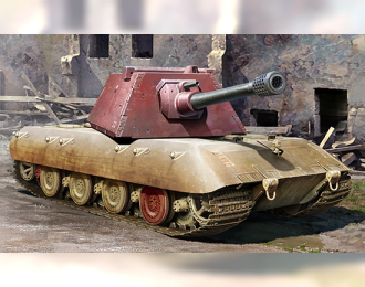 Сборная модель Немецкий тяжелый танк E-100 Krupp Turret