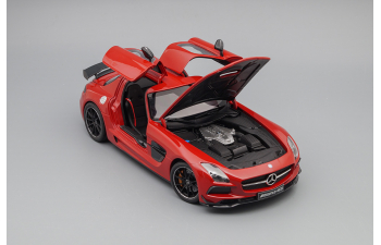 MERCEDES-BENZ SLS AMG 2013, red