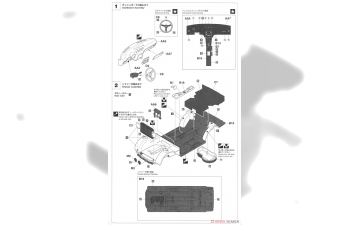 Сборная модель DATSUN 240Z со спойлером (Limited Edition)