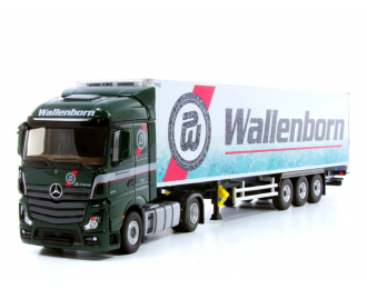 MERCEDES-BENZ ACTROS 2 STREAMSPACE c полуприцепом "WALLENBORN" 2015