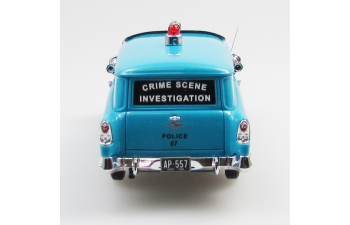 CHEVROLET 150 panel van police (1956), blue