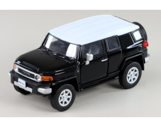 TOYOTA FJ Cruiser (2015) (праворульный), черный с белой крышей