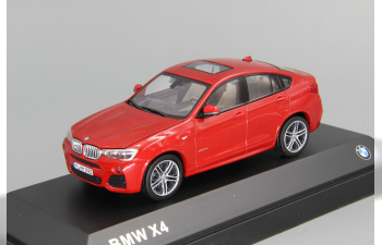 BMW X4 (2015), red metallic