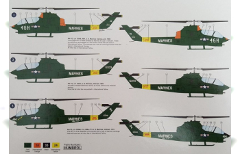 Сборная модель AH-1G Huey Cobra Marines