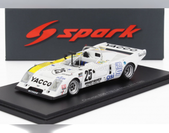 CHEVRON B36 2.0l S4 Team Roc Societe Yacco N 25 24h Le Mans (1980) Bruno Sotty - Dominique Laurent - Philippe Hesnault, White Yellow
