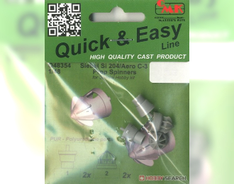 Siebel Si 204/Aero C-3 Prop Spinners