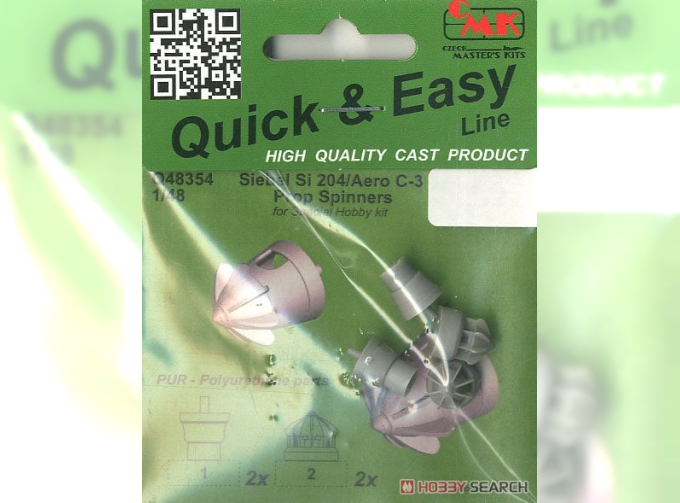 Siebel Si 204/Aero C-3 Prop Spinners