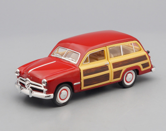 FORD Woody Wagon (1949), red / brown