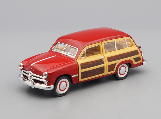 FORD Woody Wagon (1949), red / brown