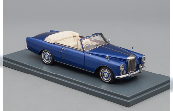 BENTLEY SII Continental Convertible Park Ward (1959), metallic blue