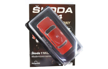 SKODA 110LS (1971), red
