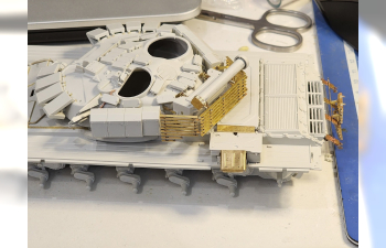 Фототравление Противокуммулятивные решётки Т-72Б3М (Meng)