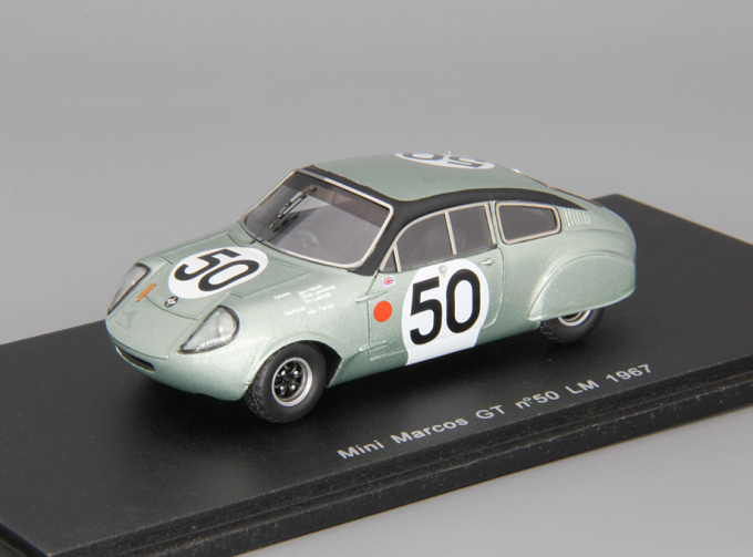 MINI MARCOS GT #50 LM (1967), light green