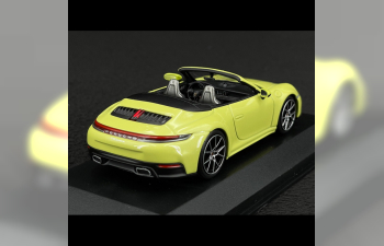 PORSCHE 911 992-2 Carrera Cabriolet Open (2024), Cartagena Yellow