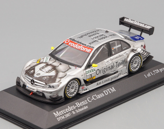 MERCEDES-BENZ C-Class Team AMG #1 Bernd Schneider DTM (2007), silver