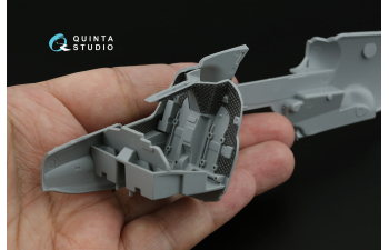 3D Декаль Стеганая обивка кабины для Ка-52/52М (Звезда/Quinta Models)