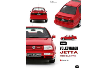 VOLKSWAGEN Jetta MK3 GLX VR6 (1996), flash red